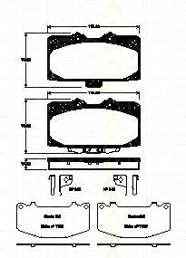 Sapatas do freio dianteiras de disco EBC Brakes DP41200R preço, a partir de 51,46 USD