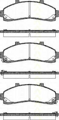 Compre ZZM049280A Ford Sapatas do freio dianteiras de disco