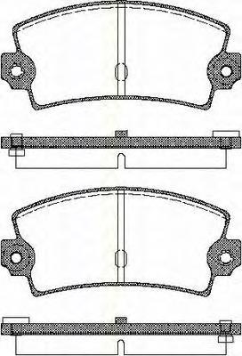 Compre 7701202788 Renault (RVI) Sapatas do freio traseiras de disco