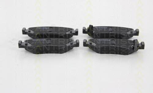 68003776AA Chrysler Sapatas do freio traseiras de disco
