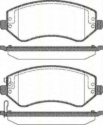 Compre 6579155 Ford Sapatas do freio dianteiras de disco