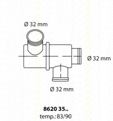 Termostato Rider 21101306010 preço, a partir de 11,67 USD