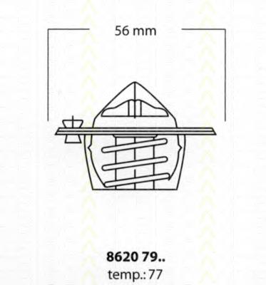 Termostato Ackojap A63990001