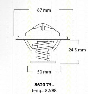Termostato Renault (RVI) 7700703136 preço, a partir de 20,89 USD