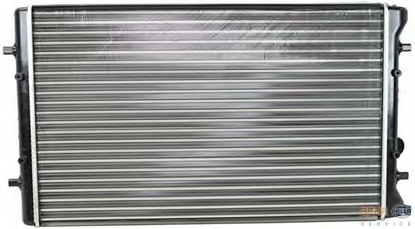 Radiador de esfriamento de motor HELLA 8MK376888784