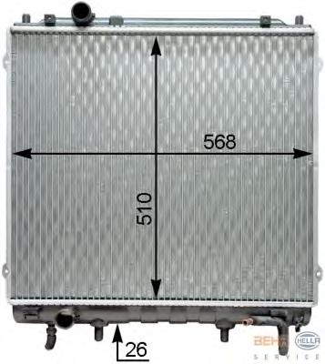Compre S25310H1931 Hyundai/Kia Radiador de esfriamento de motor