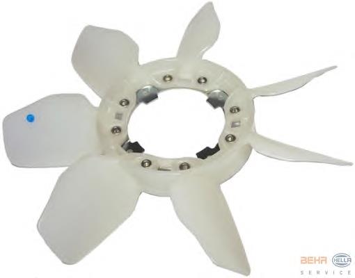 8MV376791481 HELLA Ventilador (roda de aletas) do radiador de esfriamento