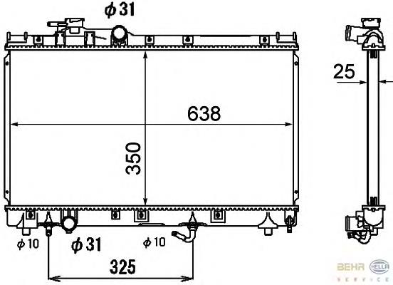 Radiador de esfriamento de motor Koyorad PL010637 preço, a partir de 132,90 USD