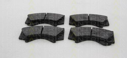HB589Y704 Hawk Performance Sapatas do freio dianteiras de disco
