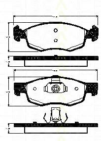 Compre 71770964 Fiat/Alfa/Lancia Sapatas do freio dianteiras de disco