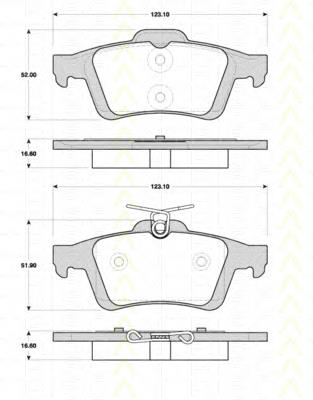 Sapatas do freio traseiras de disco Ford GN1Z2200E preço, a partir de 23,22 USD