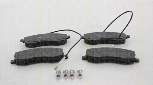 FD7379A Necto Sapatas do freio dianteiras de disco