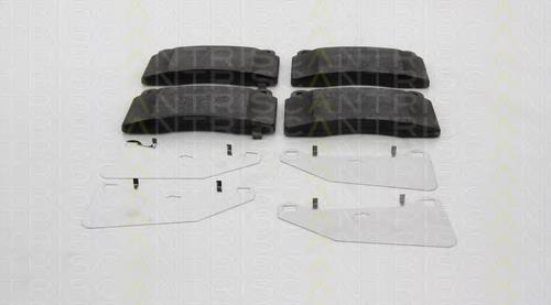 DP41210R EBC Brakes Sapatas do freio dianteiras de disco