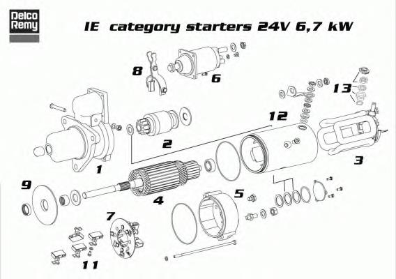 Compre 1357709 Volvo Motor de arranco