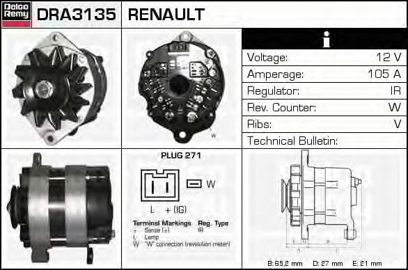 Compre 7700796914 Renault (RVI) Gerador