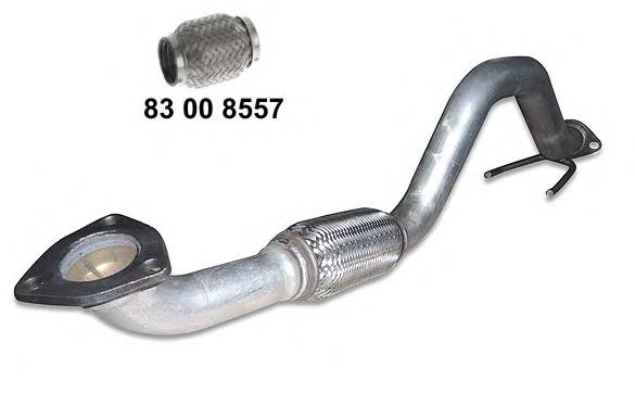 1K0254304P VAG Silenciador, parte central