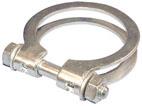 Braçadeira do silenciador traseira 10519621 Fiat/Alfa/Lancia