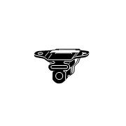 Compre 1755R2 Peugeot/Citroen Coxim de fixação do silenciador