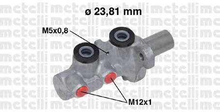 Cilindro mestre do freio 34336857907 BMW