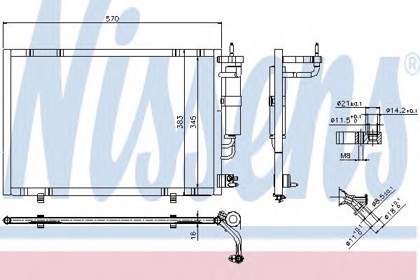 Radiador de aparelho de ar condicionado Ford AE8Z19712A preço, a partir de 54,27 USD
