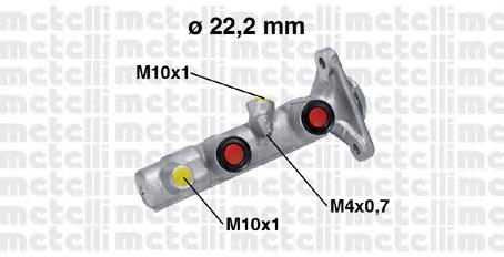 Cilindro mestre do freio PF221 Japan Parts