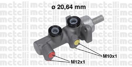 Compre 460118760R Renault (RVI) Cilindro mestre do freio
