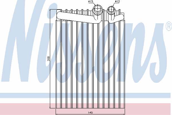 Compre AE66000P Mahle Original Vaporizador de aparelho de ar condicionado
