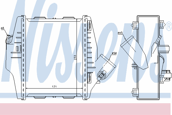 Radiador de intercooler Mercedes A4515010401 preço, a partir de 122,53 USD