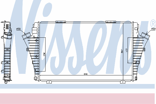 Radiador de intercooler Opel 6302059 preço, a partir de 102,33 USD