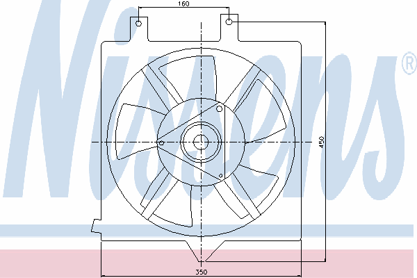 Difusor do radiador de esfriamento, montado com motor e roda de aletas Nissan/Infiniti 9000825 preço, a partir de 66,40 USD