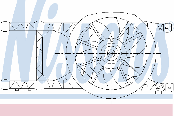 Ventilador (roda de aletas) do radiador de esfriamento Renault (RVI) 7701036724 preço, a partir de 70,71 USD