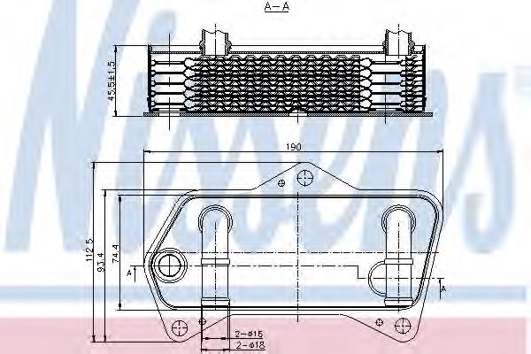 462519 Cautex Radiador de esfriamento, Caixa Automática de Mudança
