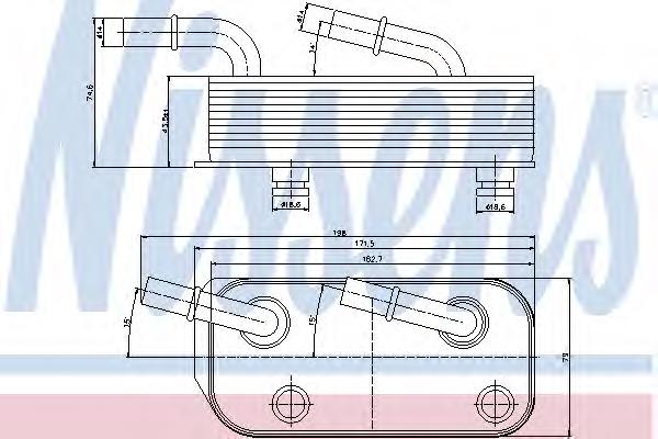 Radiador de esfriamento, Caixa Automática de Mudança BMW 17217505823 preço, a partir de 69,79 USD