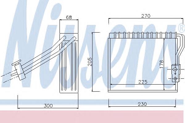 Vaporizador de aparelho de ar condicionado Mercedes A1688300258 preço, a partir de 109,77 USD