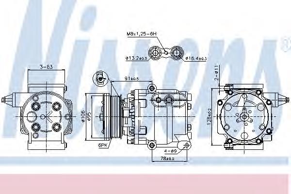 Compre 1681193 Ford Compressor de aparelho de ar condicionado