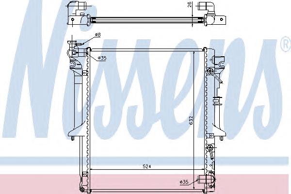Compre Q1720127 Q-fix Radiador de esfriamento de motor