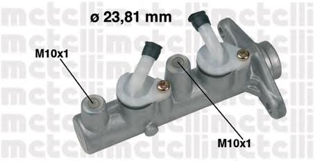  Cilindro mestre do freio Mitsubishi Colt IV hatchback (CAA) (1992 - 1996) IV