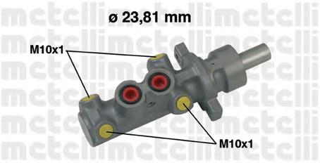 Cilindro mestre do freio Peugeot/Citroen 46010 preço, a partir de 87,65 USD