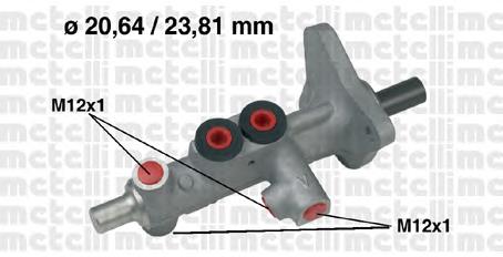 Compre PMK618 TRW Cilindro mestre do freio