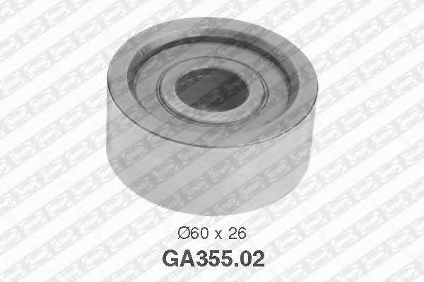 GA35502 SNR Rolo de reguladora de tensão da correia de transmissão