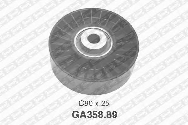GA35889 SNR Rolo parasita da correia de transmissão
