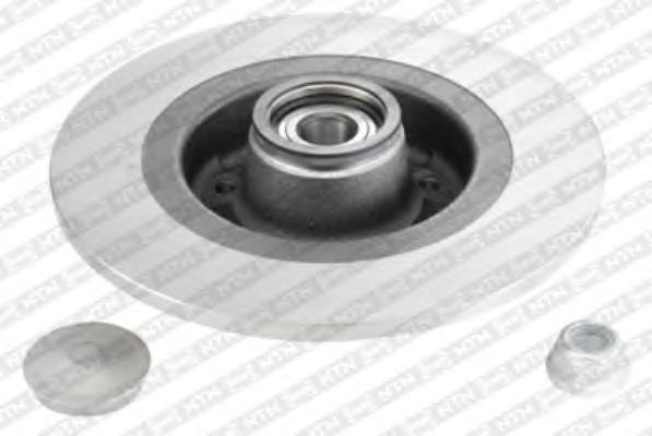 Disco do freio traseiro TRW DF6127BS