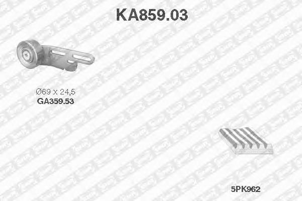 Correia dos conjuntos de transmissão, kit Citroen Saxo  S0, S1
