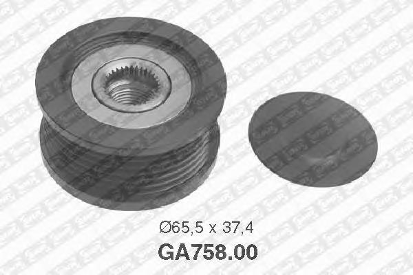 GA75800 SNR Polia do gerador