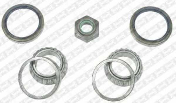 Rolamento de cubo traseiro 5012478 Ford