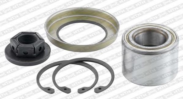 R15256S SNR Rolamento de cubo traseiro