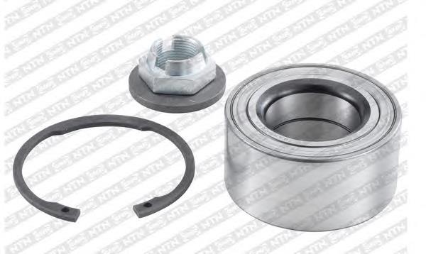 Rolamento de cubo traseiro 4086829 Ford