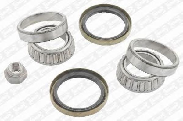 R17201 SNR Rolamento de cubo dianteiro