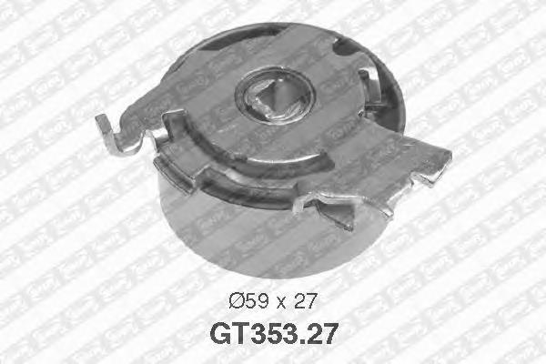Compre 92231964 General Motors Rolo de reguladora de tensão da correia do mecanismo de distribuição de gás