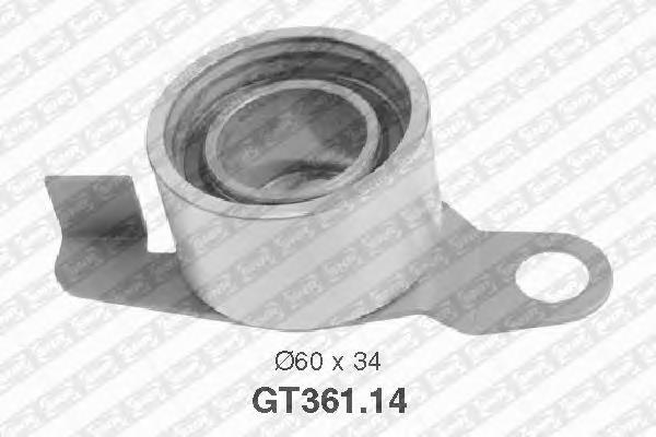 LHP100840 Land Rover Rolo de reguladora de tensão da correia do mecanismo de distribuição de gás